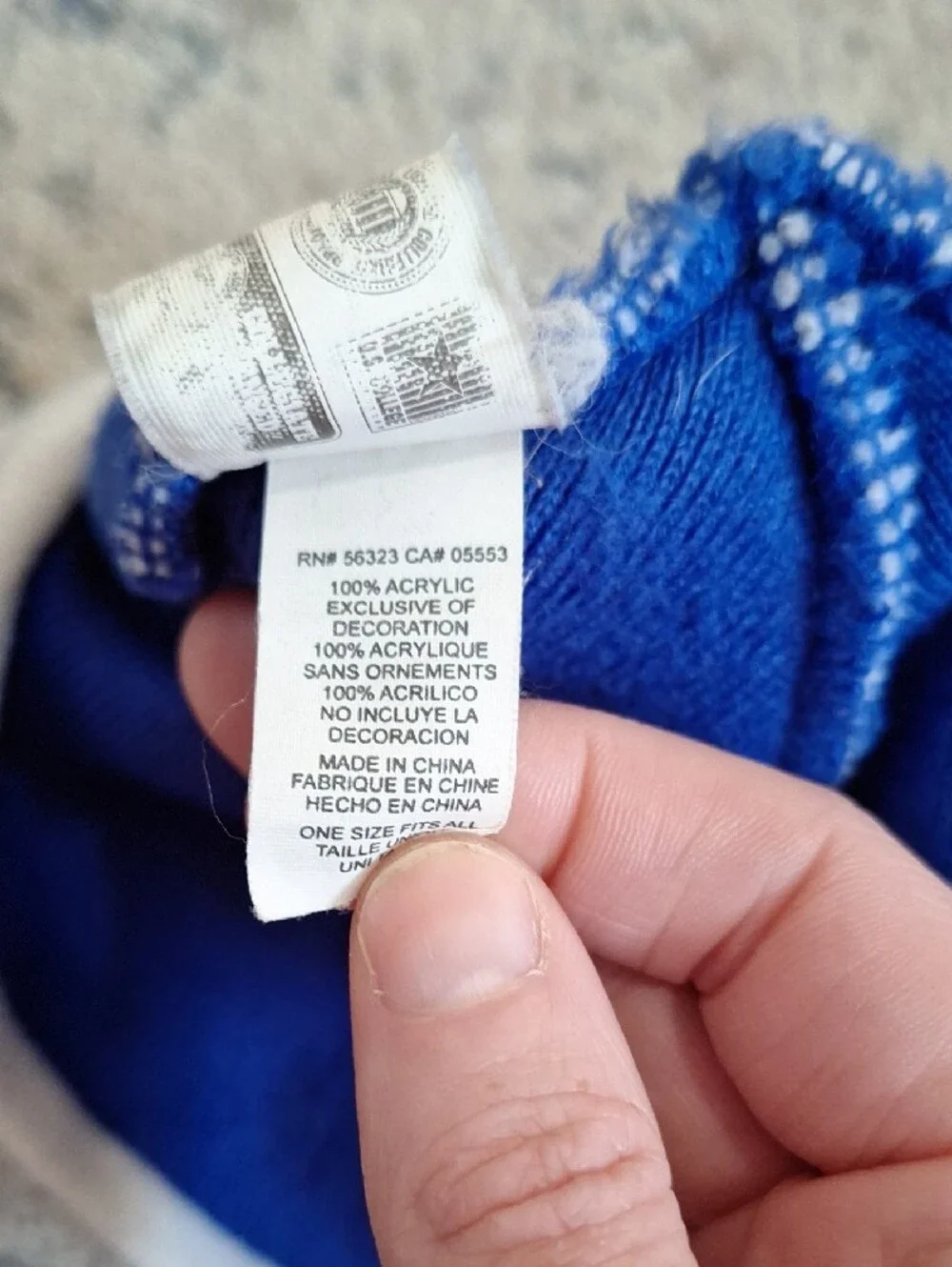 Nike Kentucky Beanie with Blue Embroidery